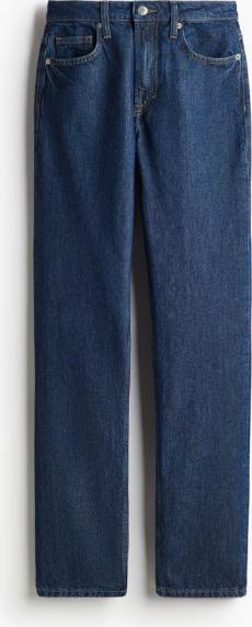 Ровные джинсы с высокой талией