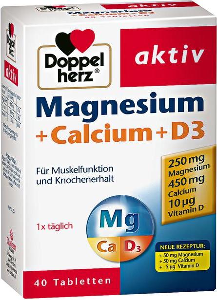 Отзыв на Doppelherz aktiv Magnesium + Calcium + D3 из Интернет-Магазина ROSSMANN