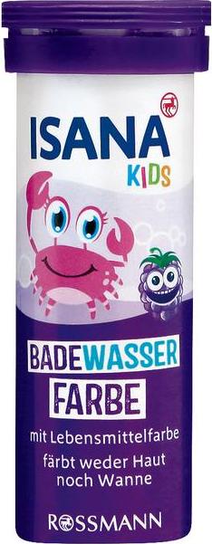 Отзыв на ISANA Kids Badewasserfarbe lila из Интернет-Магазина ROSSMANN