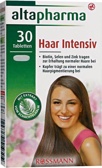 Отзыв на altapharma Haar Intensiv Tabletten из Интернет-Магазина ROSSMANN