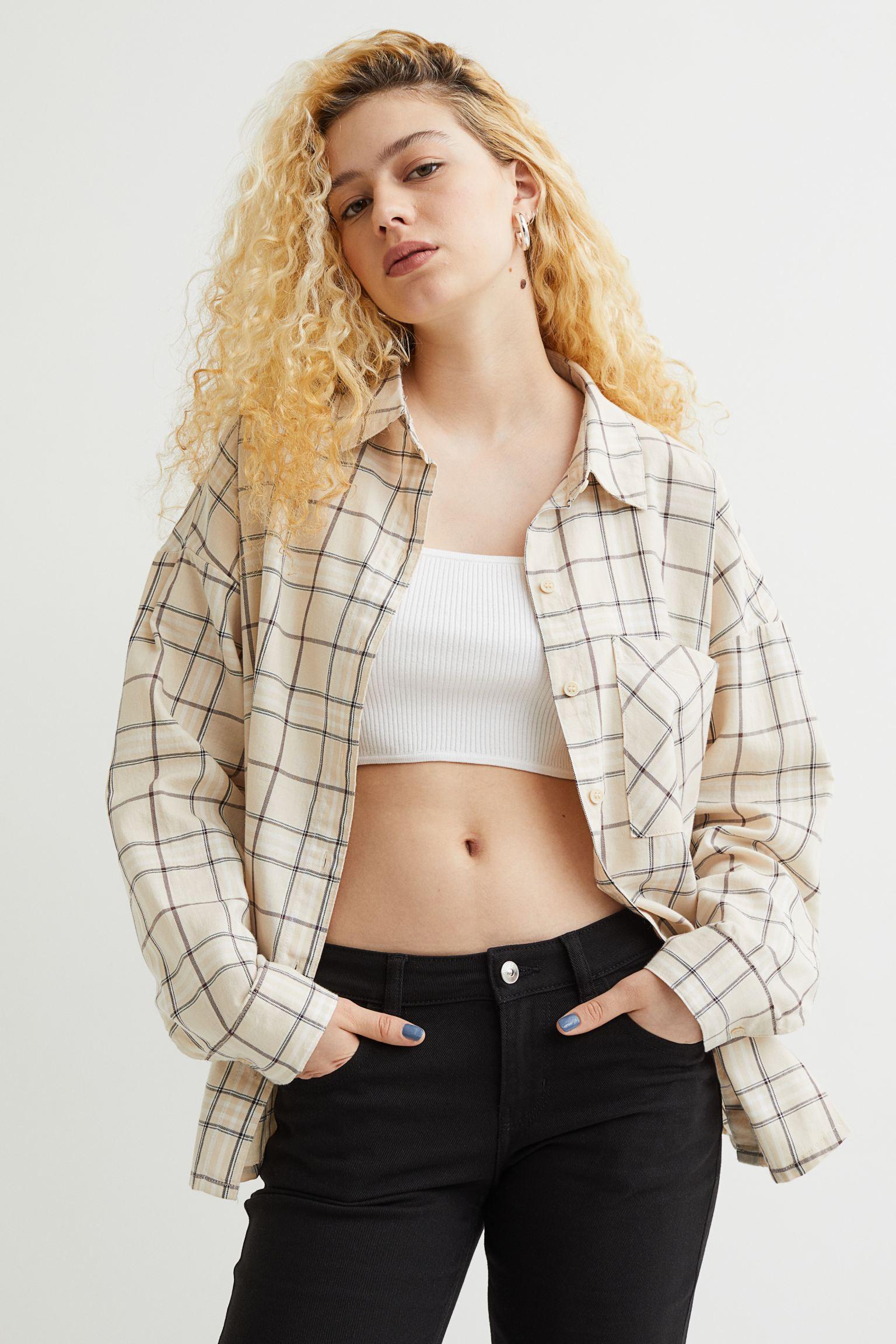 Отзыв на Клетчатые Рубашка из Интернет-Магазина H&M