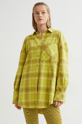 Фланелевая блузка